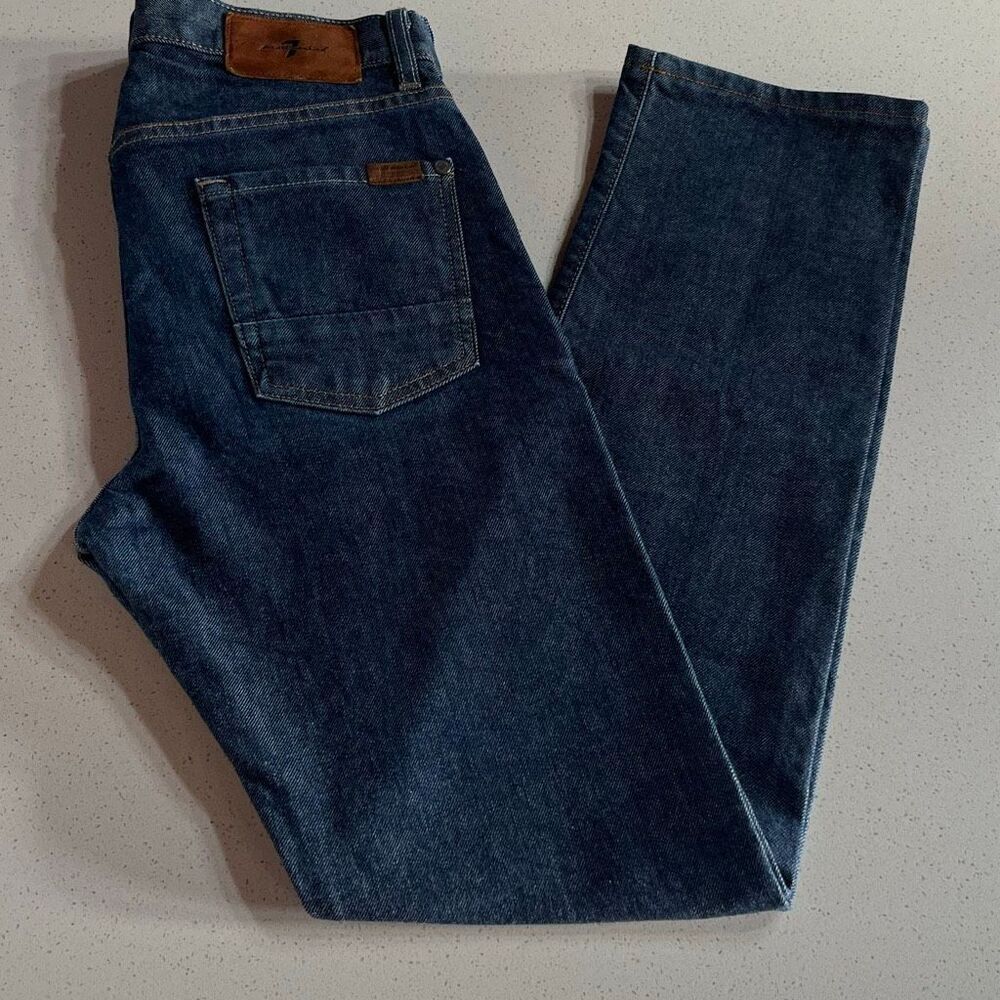 🇺🇸 7 for All Mankind Slimmy Jeans Denim Trousers Pants Size 30x32